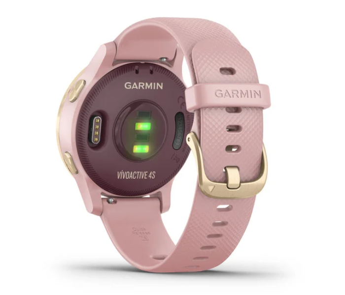 Garmin 010-02172-24 Vívoactive 4S GPS Smartwatch with Light Gold Harware - Dusty Rose - Zoom Image 7