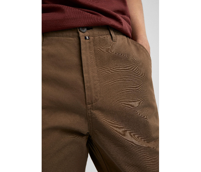 Springfield 155552934 Size 38 Chinos for Men - Tan - Zoom Image 2