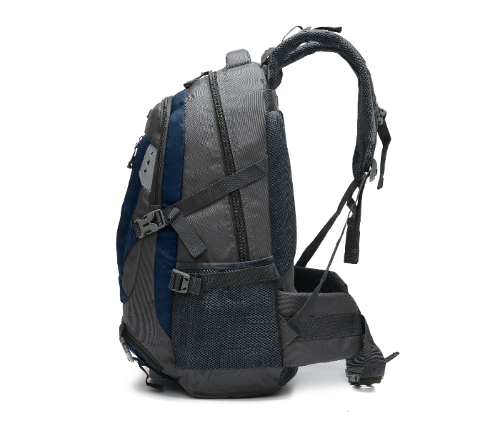 Stargold  SG-BP280 22 Inch Luxury Casual Big Space Travel Backpack - Grey and Blue - Zoom Image 3