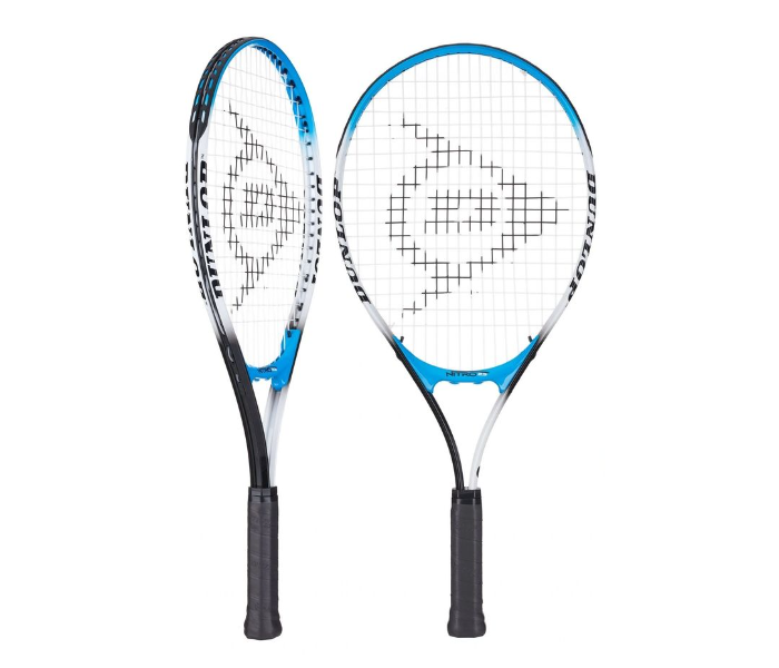 Dunlop Nitro 23 Durable Junior Tennis Racket - Black and Blue - Zoom Image 2