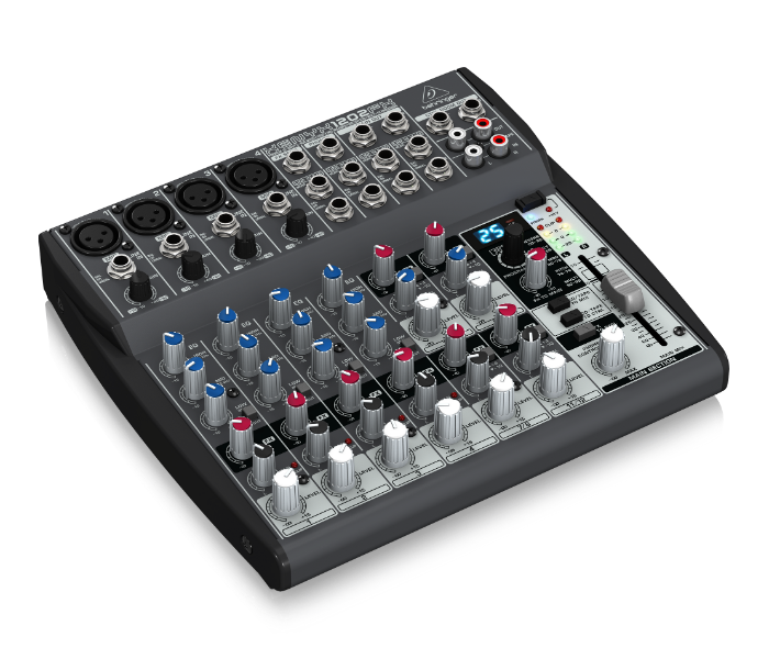 Behringer XENYX 1202FX Premium 12 Input 2 Bus Mixer - Black - Zoom Image 2