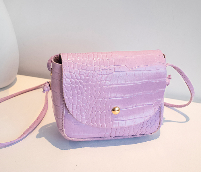 FN-New Trendy Elegant Mini Satchel Shoulder Bags Crossbody for Ladies - Purple - Zoom Image 1