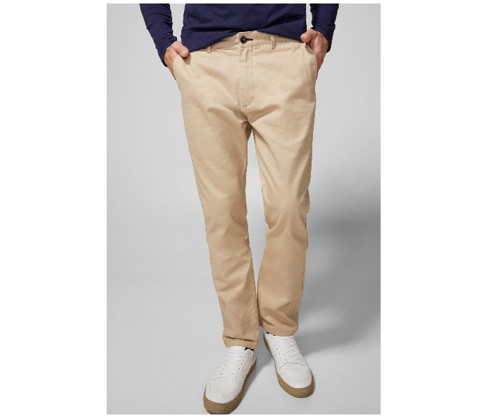 Springfield 155475151 Size 38 Chinos for Men - Beige - Zoom Image 1