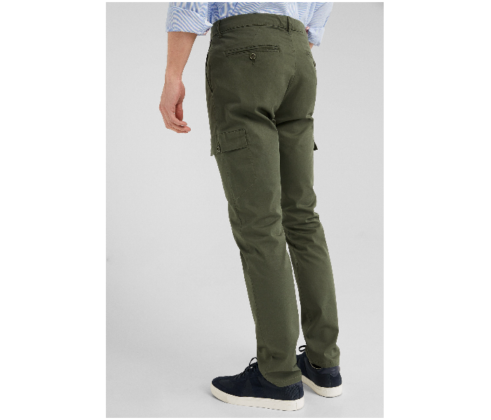 Springfield 155573124 Size 38 Chinos for Men - Green - Zoom Image 3