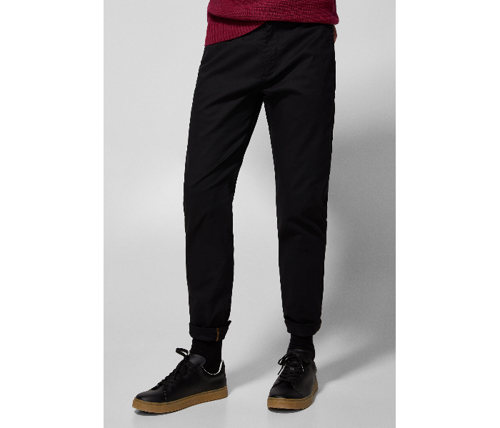 Springfield 155550201 Size 50 Chinos for Men - Black - Zoom Image 1