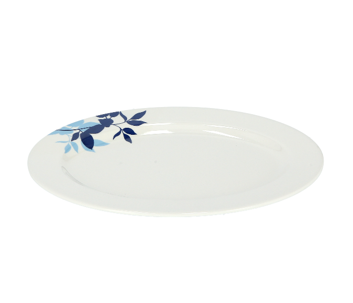 Delcasa DC1803 14 Inch Durable and Lightweight Melamine Oval Plate - White - Zoom Image 4