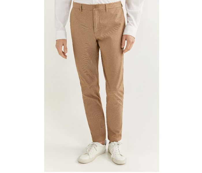 Springfield 155706854 Size 40 Chinos for Men - Beige - Zoom Image 1