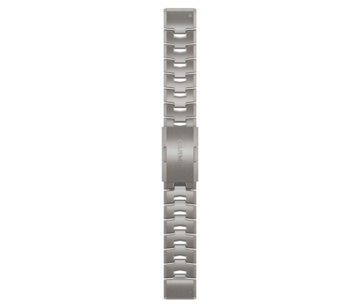 Garmin 010-12863-08 QuickFit 22mm Vented Titanium Bracelet - Silver - Zoom Image 1