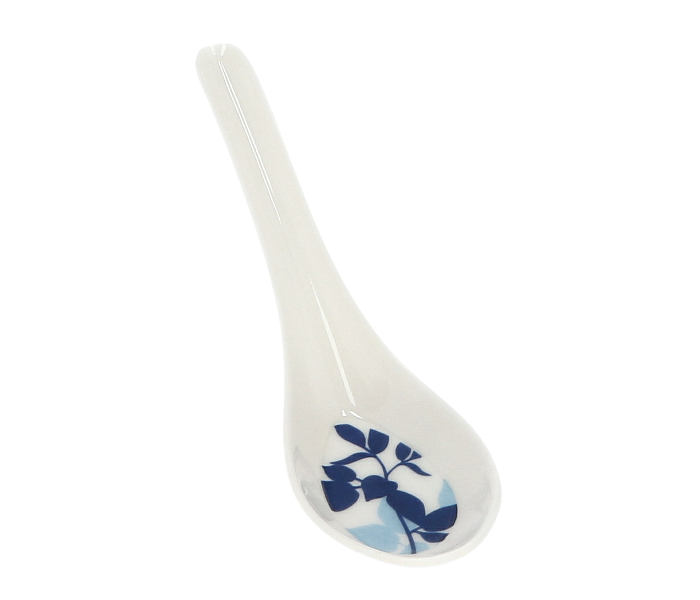 Delcasa DC1806 Durable and Heat Resistant Melamine Soup Spoon - White - Zoom Image 2