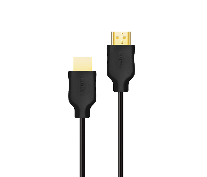 Philips SWV5531-40 3 meter Gold-Plated 4K 60Hz UHD HDMI 2.0 Cable -Black - Zoom Image 1