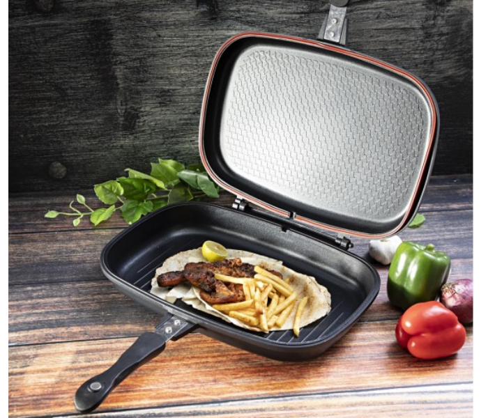 Royalford RF6619 36 cm Double Grill Pan - Black - Zoom Image 4