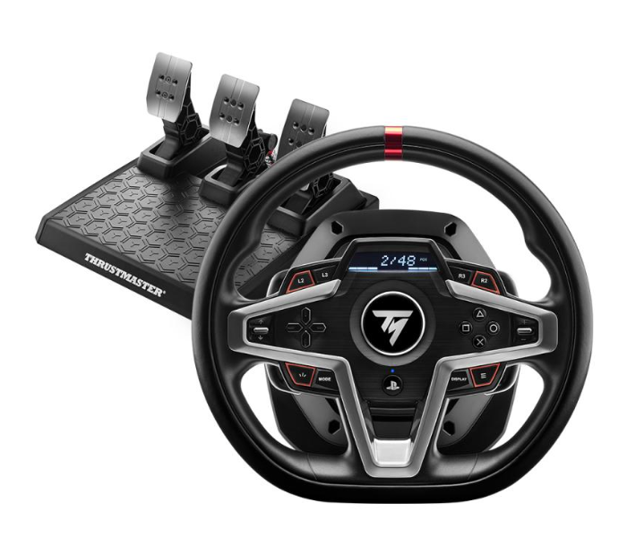 Thrustmaster T248 racing simulation TM-WHL-T248-PS for PlayStation and PC - Zoom Image 1