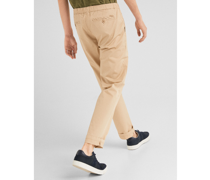 Springfield 155603751 Size 50 Chinos for Men - Beige - Zoom Image 3