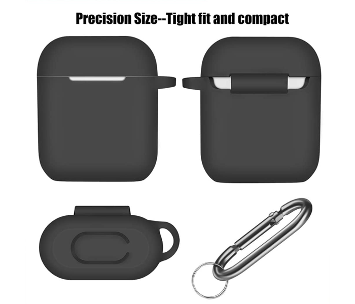 Portable Shockproof Silicone Skin Cover Case for Airpods - Zoom Image 3