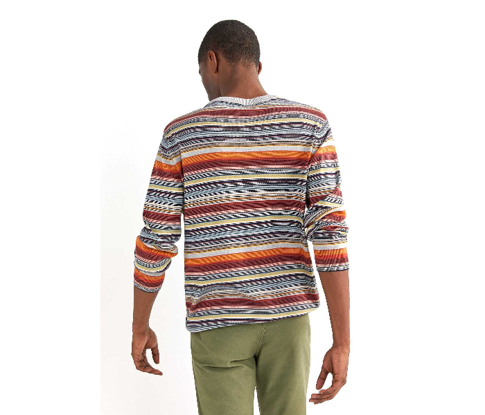 Springfield 141771140 Large Cotton Knitwear for Men - Grey - Zoom Image 3