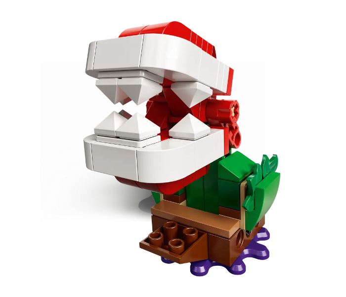 Lego 267 Pieces Super Mario Piranha Plant Puzzling Challenge Expansion Set for Kids - Zoom Image 2