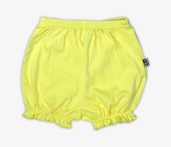 Hugs and Kisses SU19MGL19 6-9Month Summer Vibes Frocks and Shorts -Yellow - Zoom Image 4