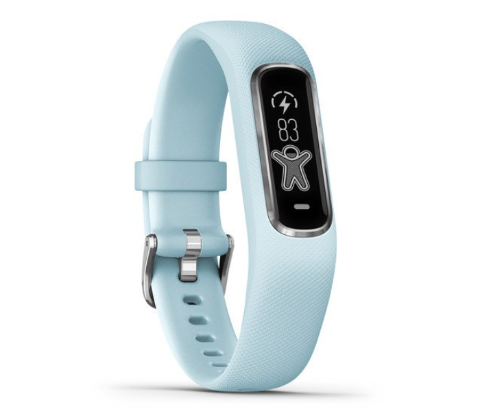 Garmin 010-01995-04 Vivosmart 4 with Silver Case - Azure Blue - Zoom Image 3