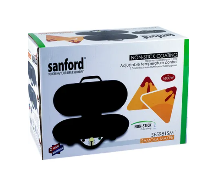 Sanford SF5981SM 1600 Watts Non Stick Samosa Maker - Black - Zoom Image 5