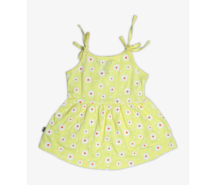 Hugs and Kisses SU19MGL19 6-9Month Summer Vibes Frocks and Shorts -Yellow - Zoom Image 1