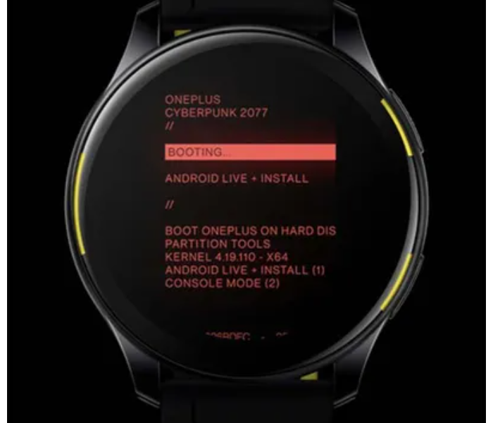 OnePlus Watch Cyberpunk 2077 Limited Edition - Black - Zoom Image 3