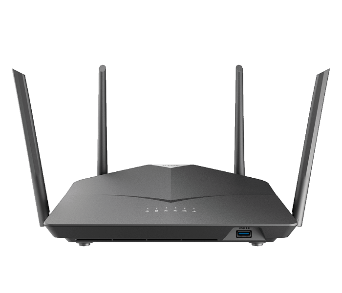 D-Link DIR-2640-MNA Smart AC2600 High Power Wi-Fi Gigabit Router with 4 External Antenna -Black - Zoom Image 4