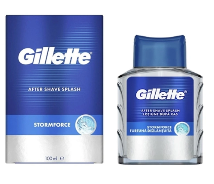 Gillette 142 100ml Stormforce After Shave Splash for Men - Zoom Image