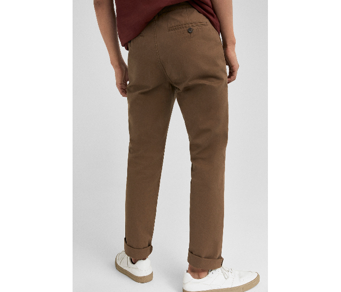 Springfield 155552934 Size 40 Chinos for Men - Tan - Zoom Image 3