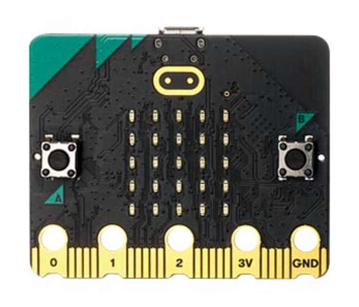 BBC Microbit V2 Single-Board Computer - Black - Zoom Image 1