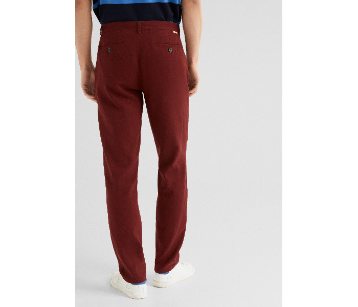 Springfield 155566968 Size 38 Chinos for Men - Wine - Zoom Image 3