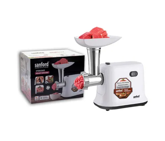 Sanford SF5862MG-B 2000 Watts Portable Meat Grinder - White - Zoom Image 3