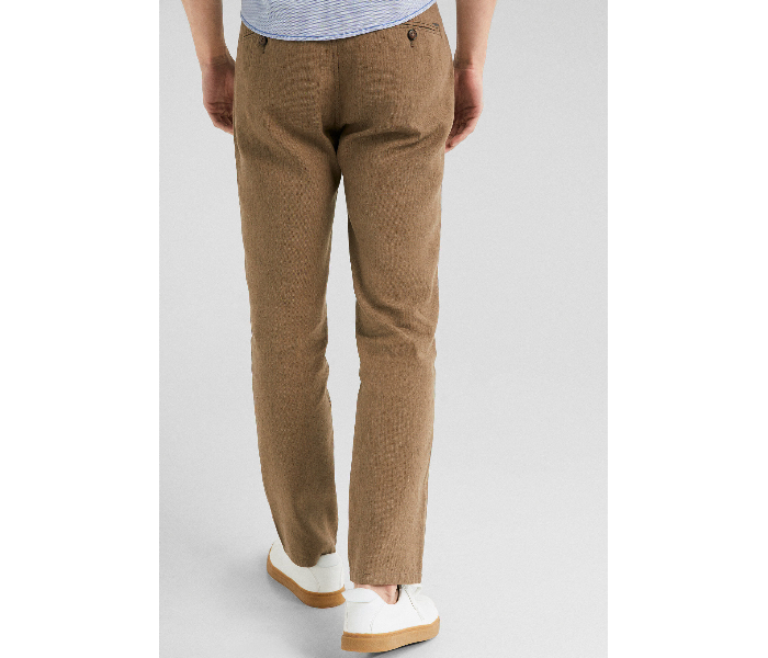 Springfield 155576656 Size 38 Chinos for Men - Tan - Zoom Image 3