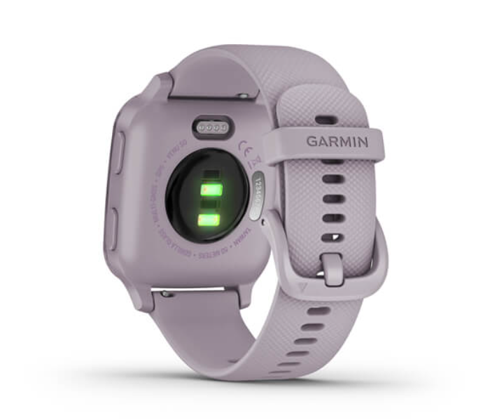 Garmin 010-02427-12 Venu Sq GPS Smartwatch with Metallic Orchid Aluminium Bezel Case and Silicone Band - Orchid - Zoom Image 7