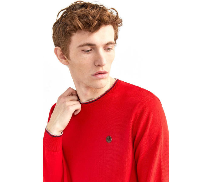 Springfield 141765761 XL Cotton Knitwear for Men - Red - Zoom Image 2