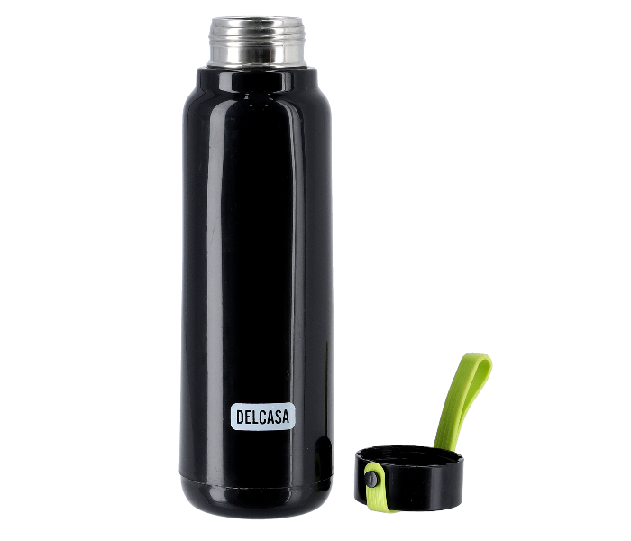 Delcasa DC1907 600ml Durable Vacuum Water Bottle -Black - Zoom Image 2