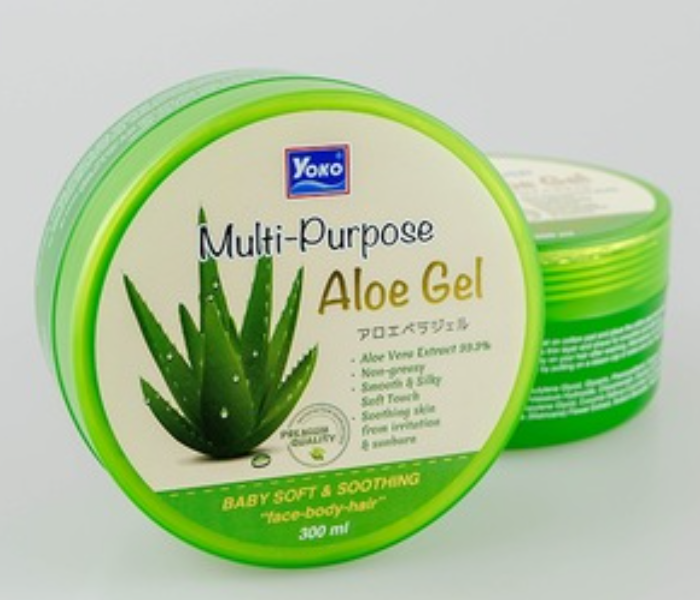 Yoko 300ml 2 Piece Multi-Purpose Aloe Vera Gel - Zoom Image 3