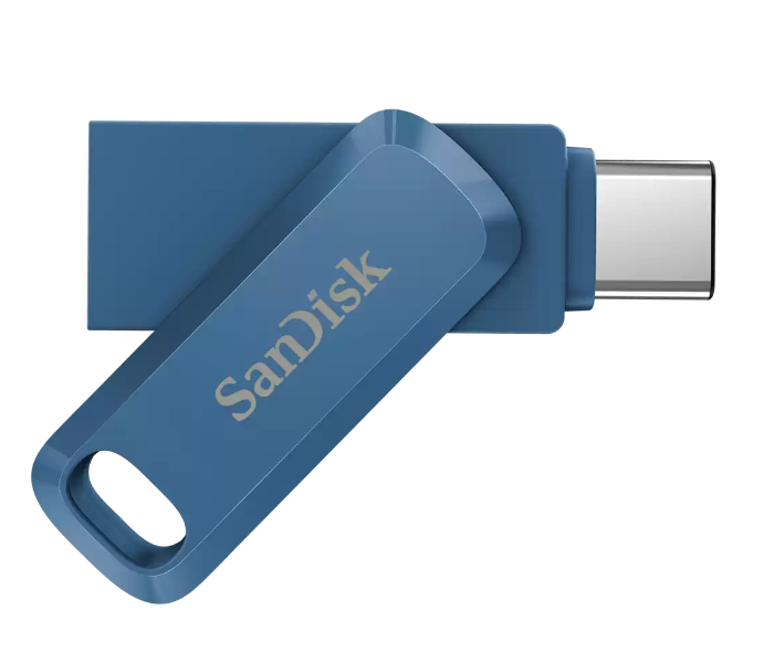 SanDisk SDDDC3-064G-G46NB Ultra Dual Drive Go USB Type C Flash Drive 64GB - Blue - Zoom Image 3