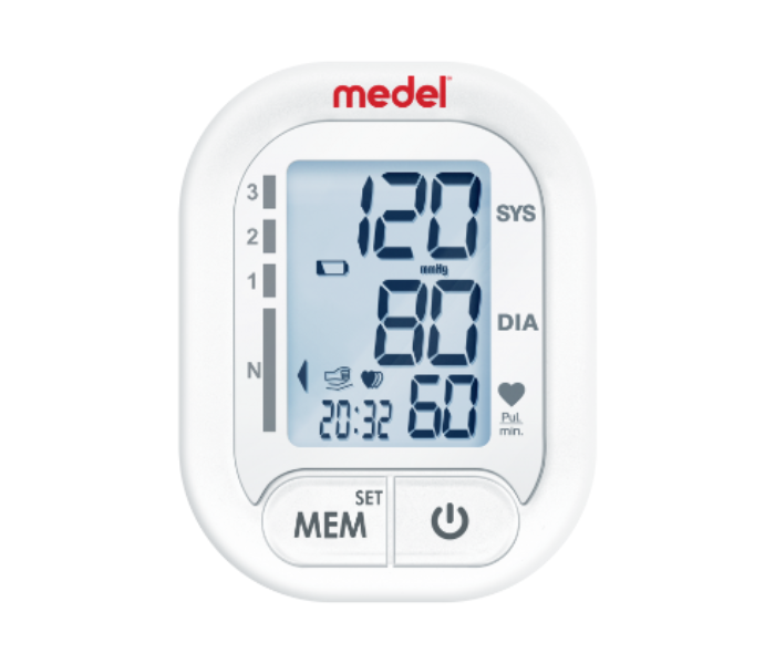 Medel 95215 Soft Wrist Arm Blood Pressure Monitor with Soft Inflate Technology - White - Zoom Image 2