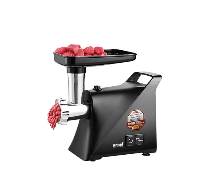 Sanford SF5859MG-B 2000 Watts Meat Grinder Mincer - Black and Silver - Zoom Image 2