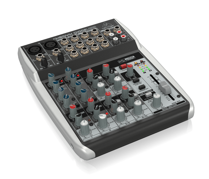 Behringer Q1002USB 10 Channel Mixer - Silver - Zoom Image 2