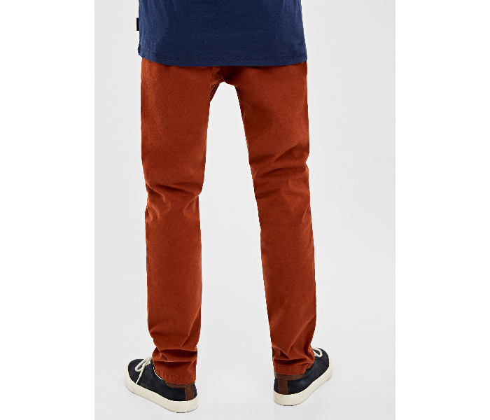 Springfield 155606168 Size 42 Chinos for Men - Wine - Zoom Image 3