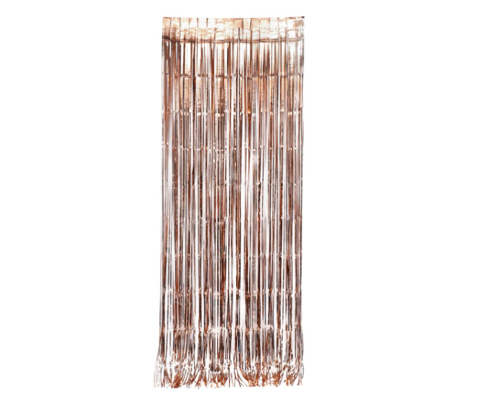 1 Piece Tassel Shiny Door Curtain for Party Decoration - Rose Gold - Zoom Image 2