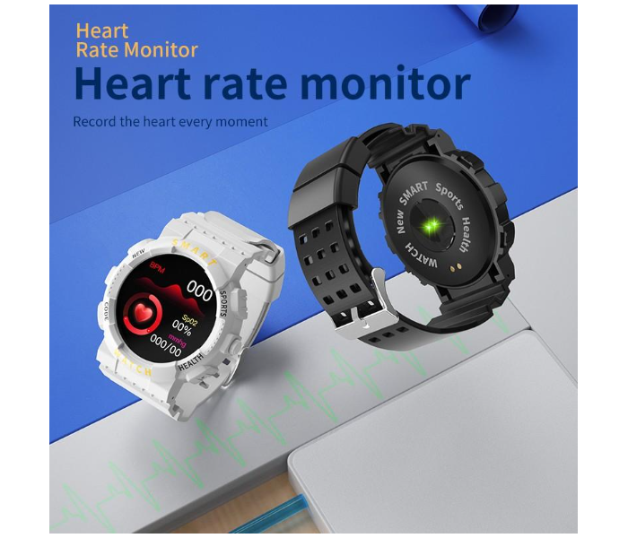 Z19 Bluetooth Touch Control Smart Watch with Heart Rate Blood Pressure and Sleep Monitor - Black - Zoom Image 4