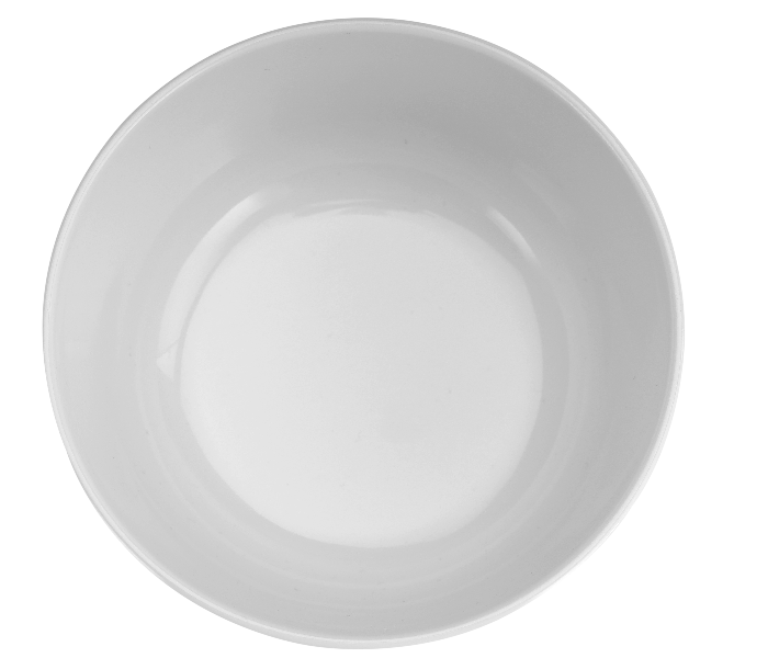 Delcasa DC2323 4.5 Inch Melamine Soup Bowl - White - Zoom Image 3