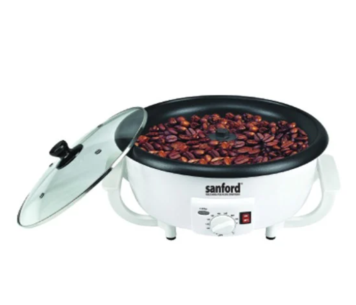 Sanford SF8602ECR 800 Watts Multifunctional Coffee Roaster - White - Zoom Image