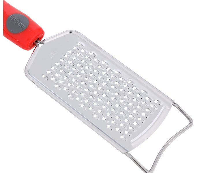 Delcasa DC1930 26.5X6 cm Stainless Steel Ginger Grater -Silver and Red - Zoom Image 3