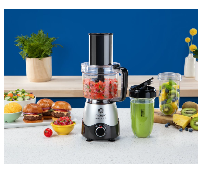 Magic Bullet Kitchen Express Blender 400Watts With Mini Food Processor - Silver - Zoom Image 2