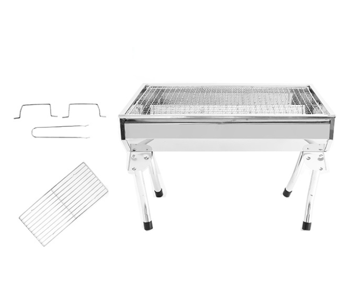 Epsilon EN3723 Stainless Steel BBQ Grill - Silver - Zoom Image