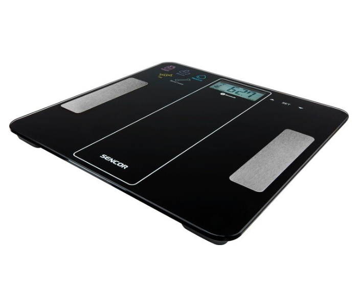 Sencor 41006026 SBS 8000Bk Personal Fitness Bluetooth Weight Scale -Black - Zoom Image 2