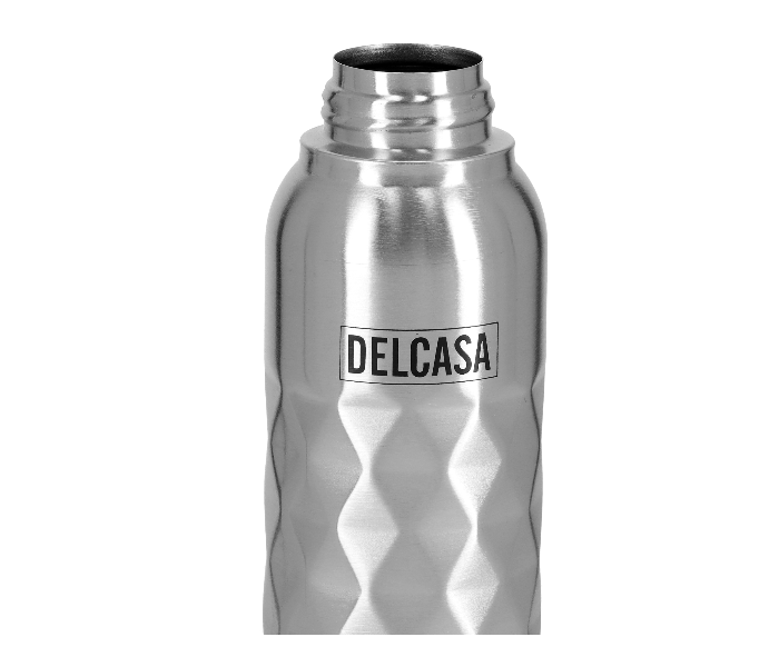 Delcasa DC1586 750ml Stainless Steel Reusable and Lightweight Water Bottle - Silver - Zoom Image 3